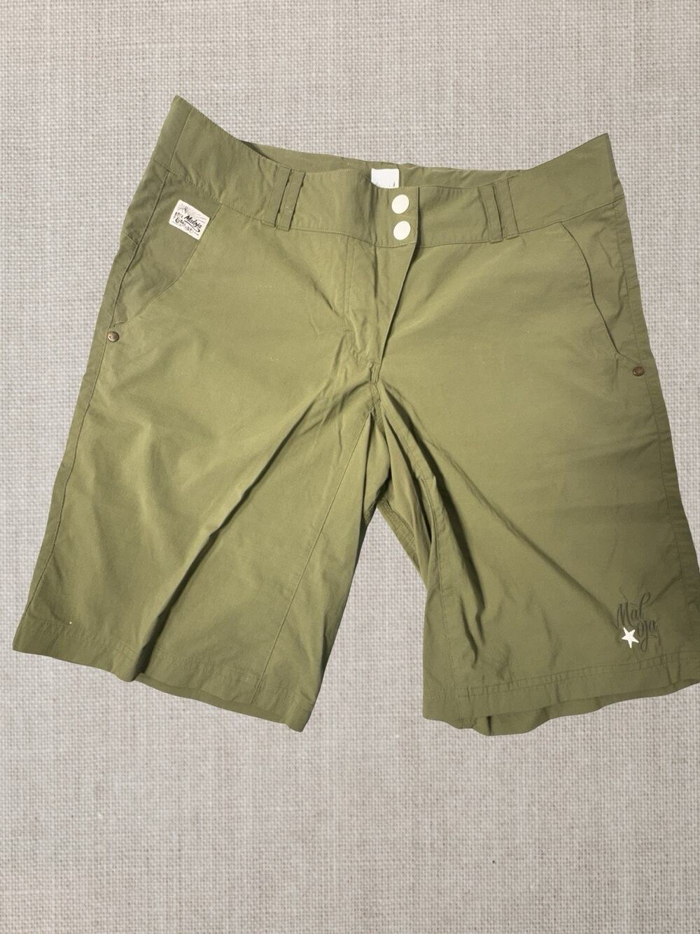 Maloja AllyM Women’s XL Olive Green Hiking Mountain Bike Trail Shorts